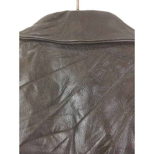 古着 90s USA製 Cooper Type A-2 「1945-1995 WW2」 本革 ゴートスキン