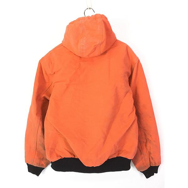 古着 10s USA製 Carhartt レアカラー!! BLZ ブライト オレンジ 古着 10s USA製 Carhartt レアカラー!! BLZ ブライト オレンジ