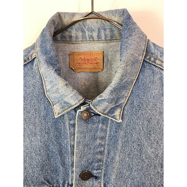 古着 80s USA製 Levi's 70507-0214 4ポケット ブルー デニム