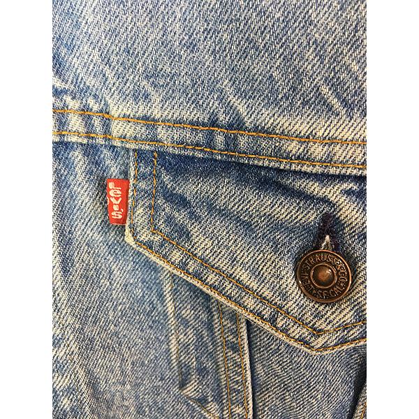 古着 80s USA製 Levi's 70507-0214 4ポケット ブルー デニム