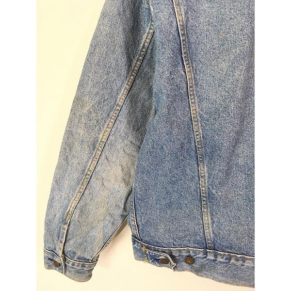 90年代 USA製 Levi's リーバイス 70507-0214 デニムトラッカージャケット ブルー(メンズ L)中古 古着 X7305 古着 80s USA製 Levi's 70507-0214 4ポケット ブルー デニム
