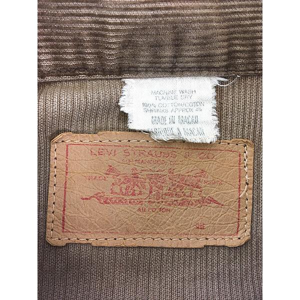 古着 60-70s Macau製 Levis 「Big E」 70505 タイプ 極東モデル