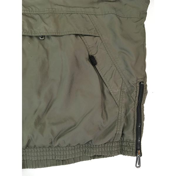 古着 90s NIKE BIG スウォッシュ パデット プルオーバー ジャケット XXL 古着 古着 90s NIKE BIG スウォッシュ パデット プルオーバー ジャケット