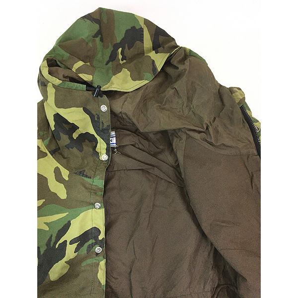 古着 80s USA製 RAVEN ECWCS 1st 初期 ウッドランド カモ 迷彩 GORE