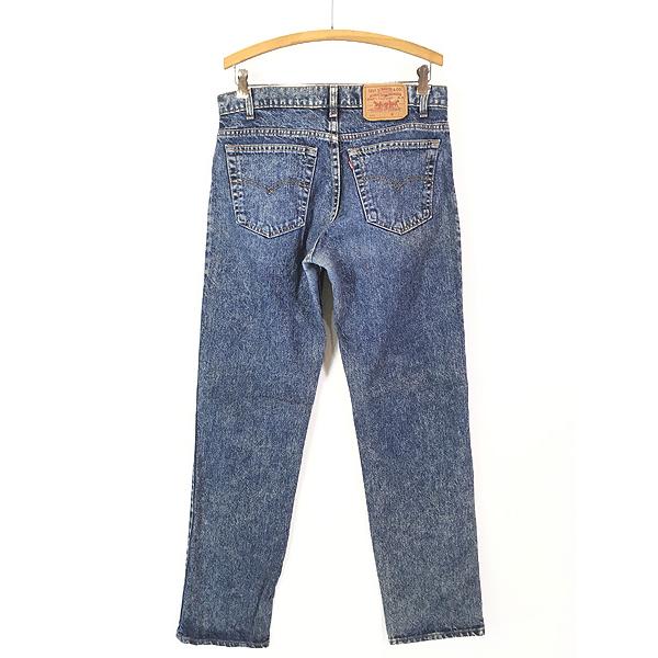 古着 90s USA製 Levi's 506-0212 ギャラクティック風 濃紺 ケミカル