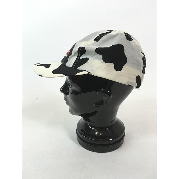 雑貨 古着 90s MILK ENERGY 企業 ロゴ プリント 牛柄 ナイロン