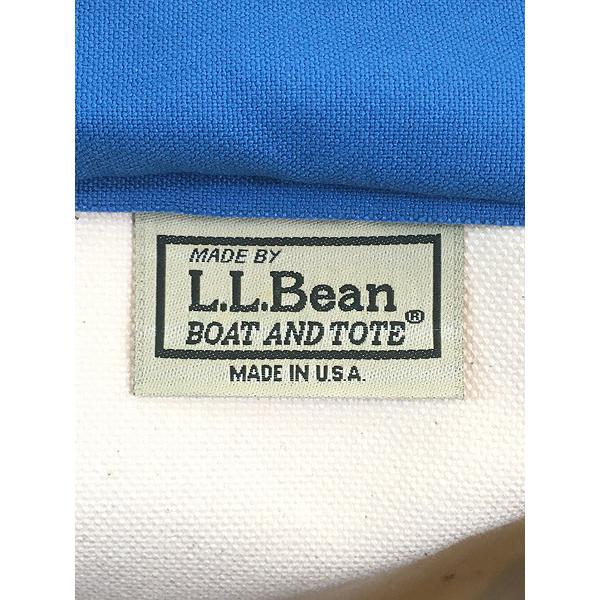 雑貨 古着 00s USA製 LL Bean Boat and Tote 「SYC」 フラップ付