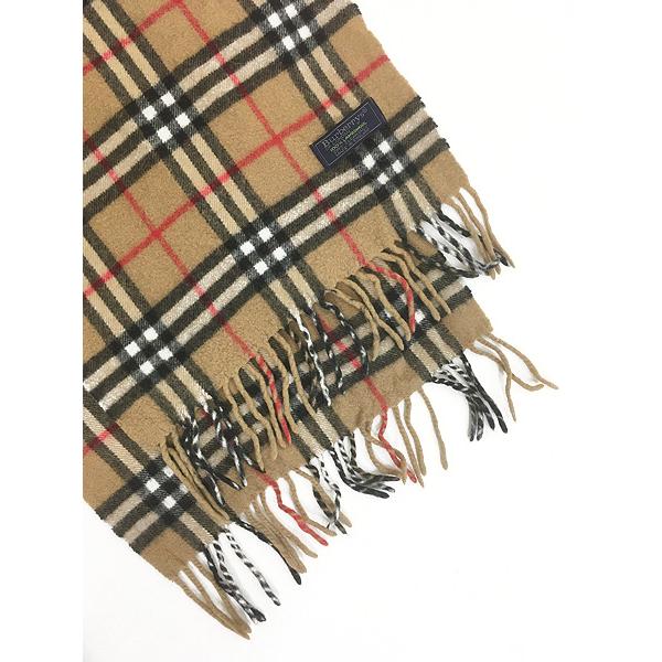 雑貨 古着 90s England製 Burberrys バーバリー チェック ウール