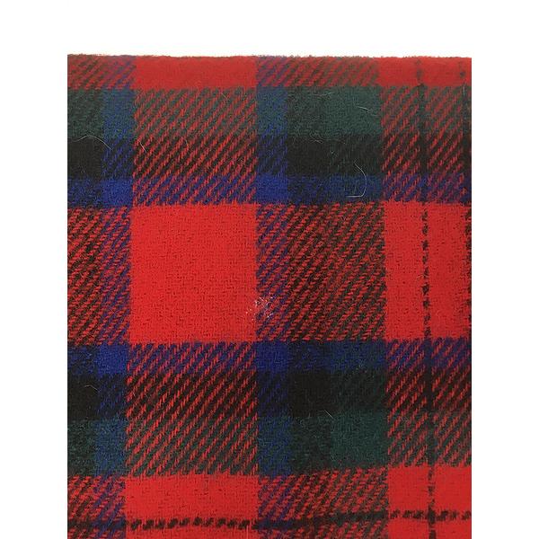 雑貨 古着 90s Pendleton ターターン チェック柄 ウール ブランケット