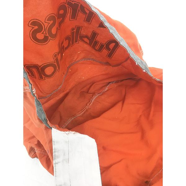 雑貨 古着 70s- 「Press Publications」 コットン キャンバス ニュース