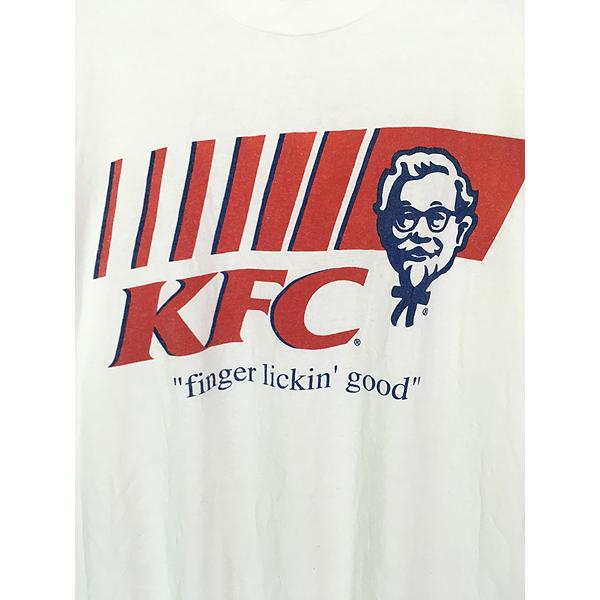古着 90s KFC Kentucky Fried Chicken 「finger lickin' good