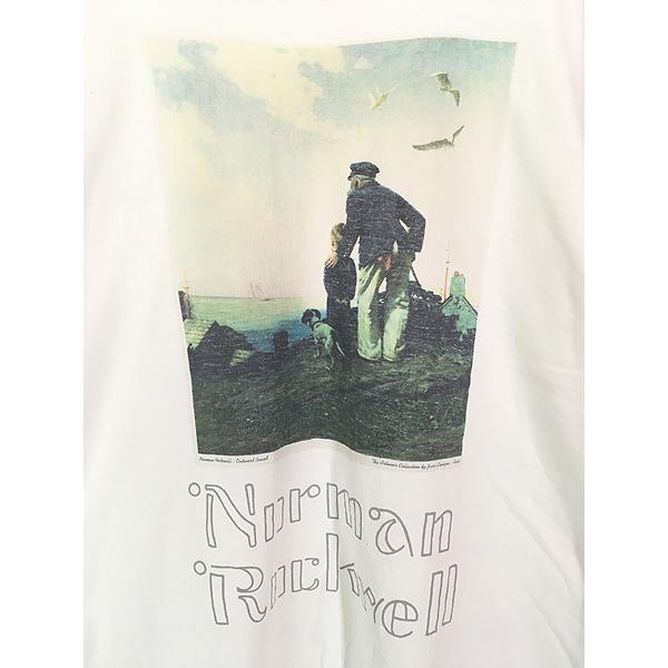古着 90s USA製 Norman Rockwell 「Outward Bound」 フォト ピクチャー