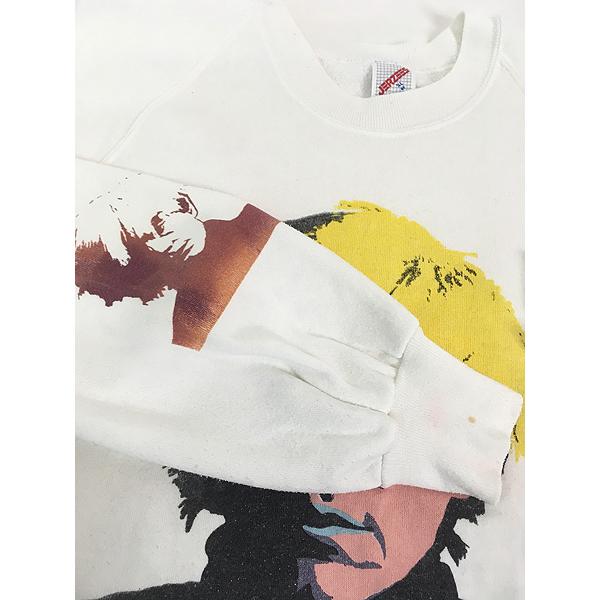 古着 80s USA製 Andy Warhol 「WARHOL」 自画像 シルクスクリ−ン