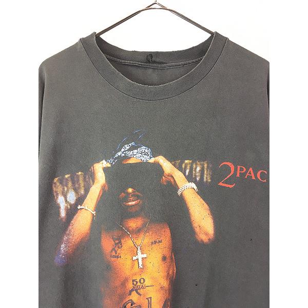 古着 90s TUPAC 2pac 「all eyes on me」 フォト ヒップホップ ラップ