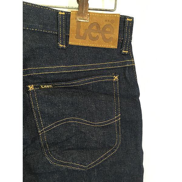 古着 Deadstock!! 70s USA製 Lee 200-0141 真紺 インディゴ デニム