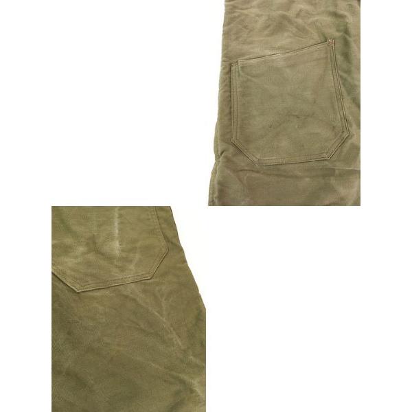 古着 40s 米軍 USN ステンシル ジャングルクロス N-1 デッキ パンツ