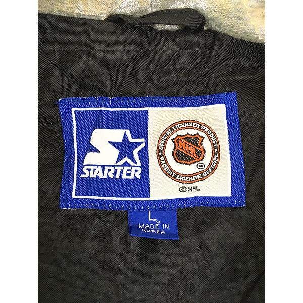 古着 90s NHL Philadelphia Flyers フライヤーズ フルジップ ウォーム