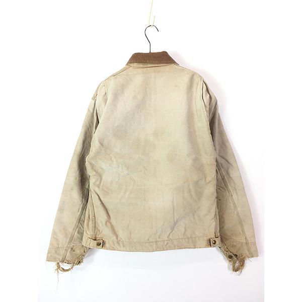 古着 80s- Carhartt レッド キルティング ライナー ダメージ 古着 80s- Carhartt レッド キルティング ライナー ダメージ