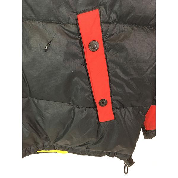 古着 90s TOMMY JEANS フラッグ ロゴ パッチ リップストップ シェル