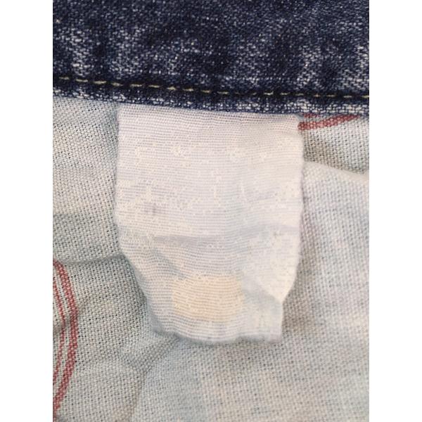 古着 90s Lee Dungarees ×Buddy 「Can't Bust'em」 ブルー デニム