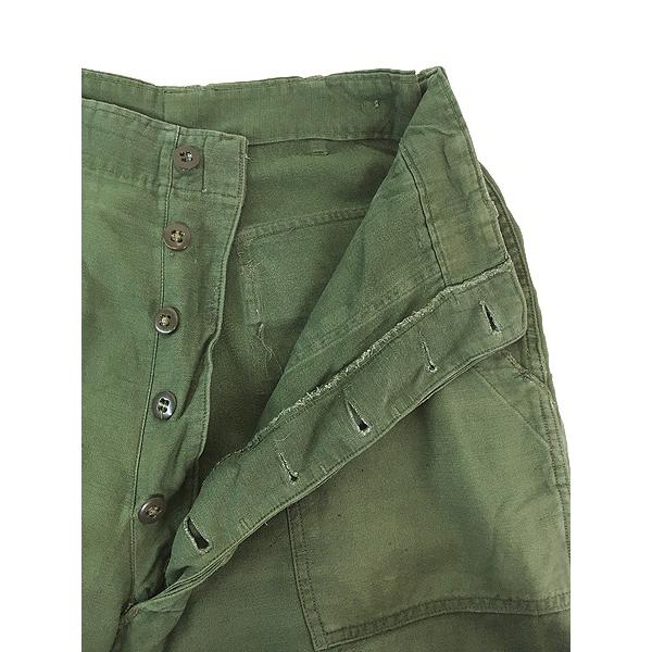 古着 60s 米軍 US ARMY 「初期」 リペア&パッチワーク コットンサテン