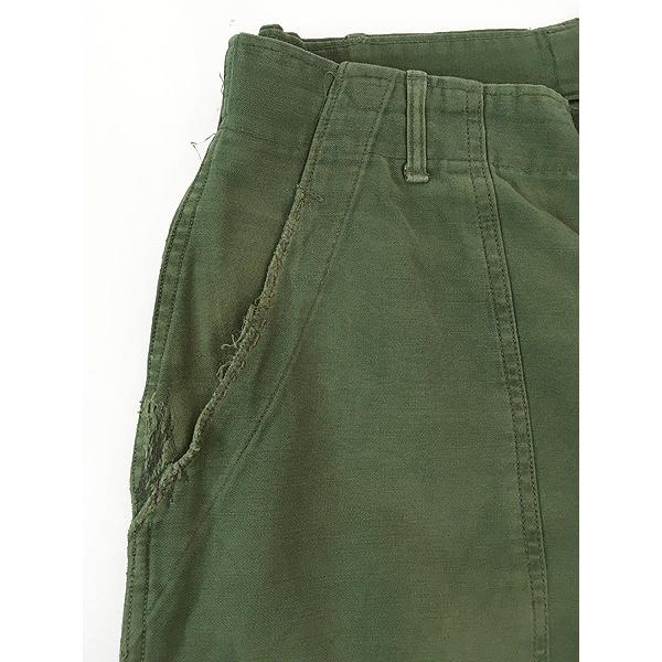 古着 60s 米軍 US ARMY 「初期」 リペア&パッチワーク コットンサテン