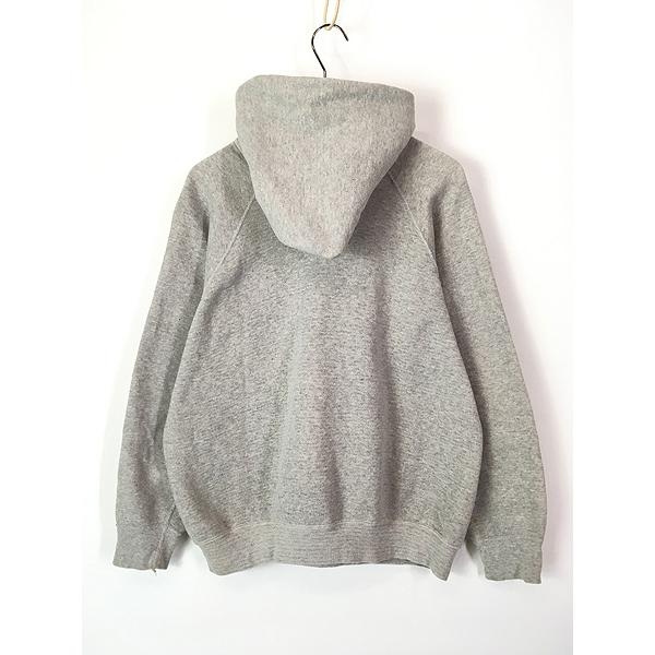 古着 60s USA製 Wilson 無地 ソリッド ラグラン スウェット パーカー L