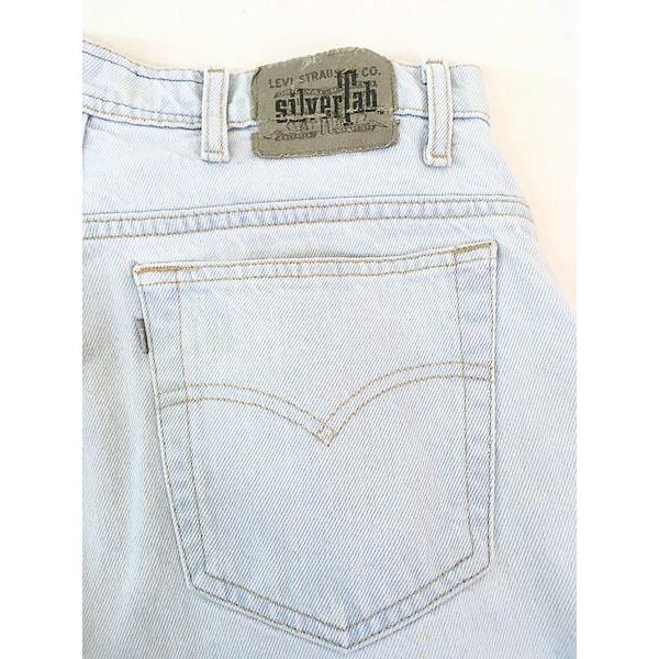 古着 90s Levi's Silver Tab 661-0736 「Loose」 アイスブルー デニム