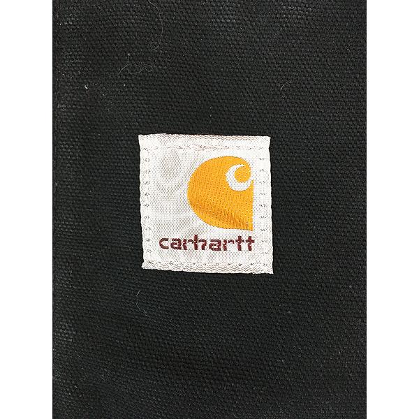 古着 00s USA製 Carhartt ブラック ダック 防寒 パデット アクティブ