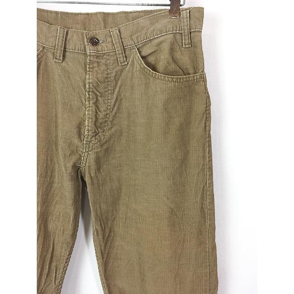 古着 80s Levi's 519-1523 コーデュロイ パンツ コーズ スリム ライト