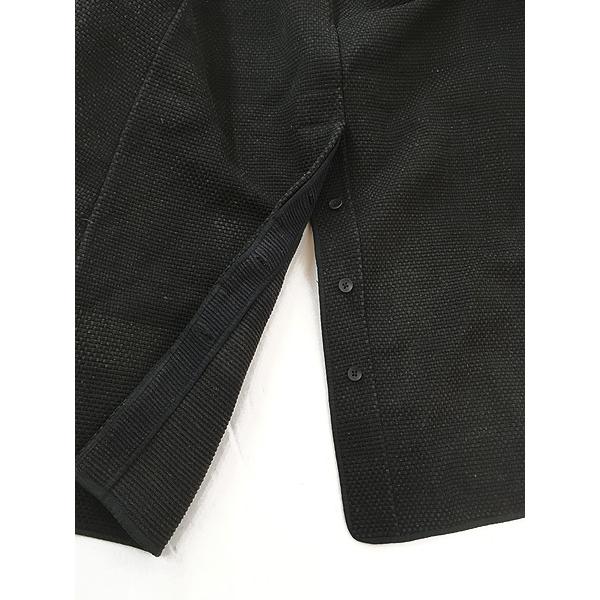 古着 〜50s 日本製 消防団 桜紋 刺し子編み ヘビー コットン 火消し