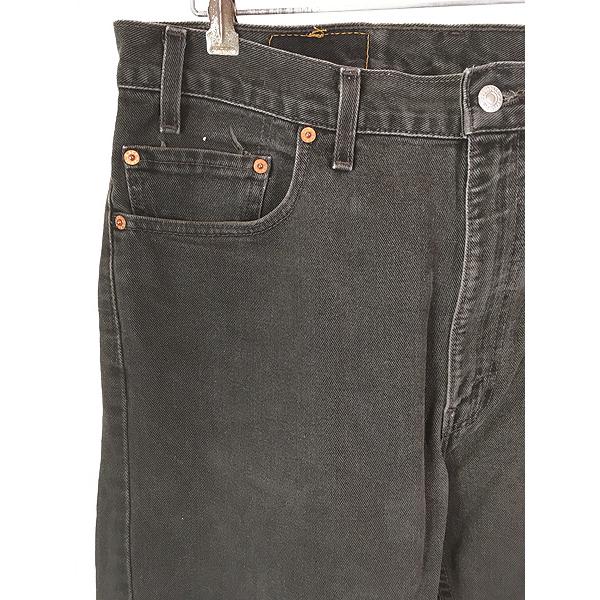 Levi's 00s USA製 505-0260 後染めブラック デニムパンツ LEVI'S