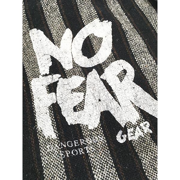 古着 90s NO FEAR マルチ ストライプ メキシカン パーカー ジャケット XL位 古着 90s NO FEAR マルチ ストライプ メキシカン パーカー ジャケット
