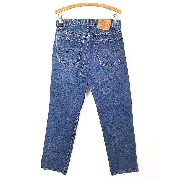 Vintage 80s-90'S Levi's 505-0216 Tapered Denim Pants, Made in USA, Men's Size W31 cotton blue type Vintage Second Hand