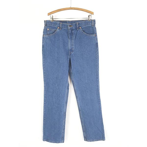 古着 Deadstock!! 00s Canada製 Levi's 619-0212 ブルー デニム パンツ