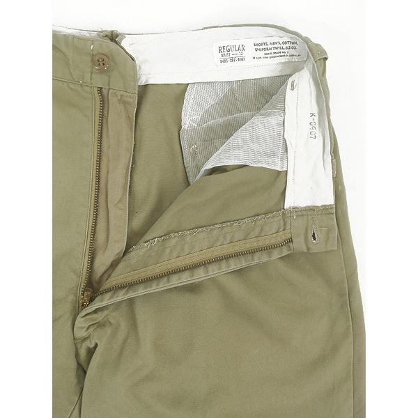 古着 50s 米軍 US ARMY 「メッシュポケット」 ミリタリー 8.2oz チノ