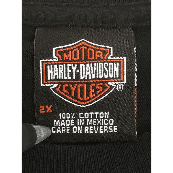 古着 00s HARLEY DAVIDSON ファイヤー イーグル フェイス バー