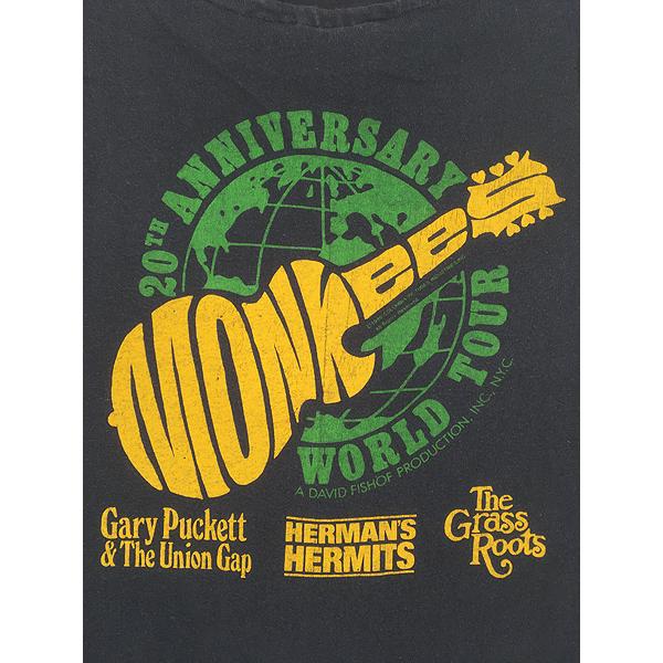 古着 80s USA製 MONKEES 「20th Anniversary Celebration」 ツアー