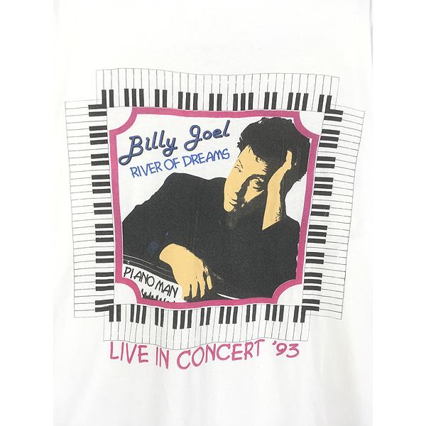 古着 90s USA製 Billy Joel 「River of Dreams & Piano Man」 ツアー