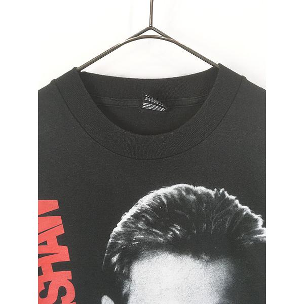 ヴィンテージ カントリーミュージック Tシャツ 古着 90s USA製 Sammy Kershaw 「Haunted Heart」 スパイダーウェブ