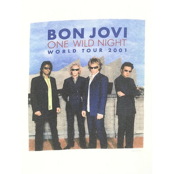 古着 00s BON JOVI 「ONE WILD NIGHT」 ツアーワールド ハード ロック バンド Tシャツ XL 古着 00s BON JOVI 「ONE WILD NIGHT」 ツアーワールド ハード ロック