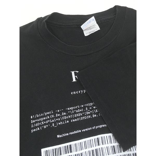 古着 90s USA製 RSA 「Encryption in PERL」 RSA暗号 軍事