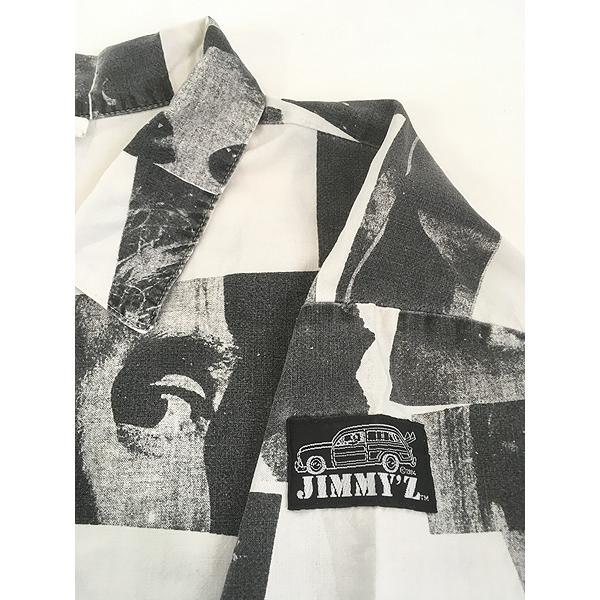 古着 90s USA製 JIMMY'Z 超名作 「Zoom Eye」 マルチ フォト