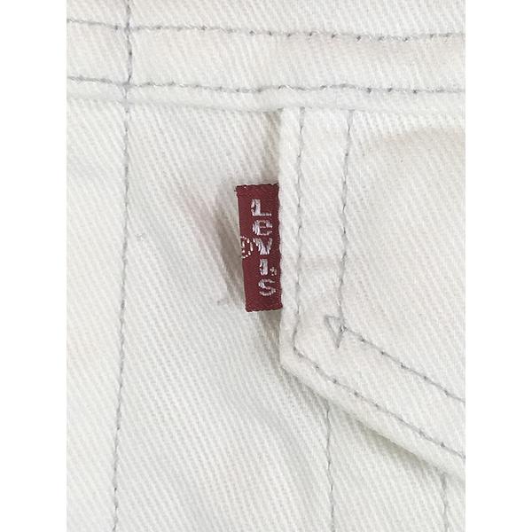 古着 90-00s Levi's 3rd タイプ 2ポケット ホワイト デニム トラッカー