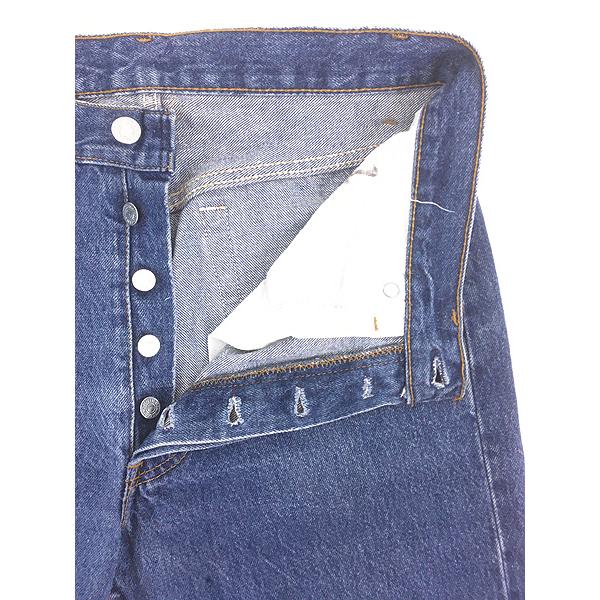 90s levi's 501 デニムパンツ 濃紺 アメリカ製 リーバイス 古着 古着 90s USA製 Levi's 501-0115 「赤文字」 濃紺 ブルー デニム
