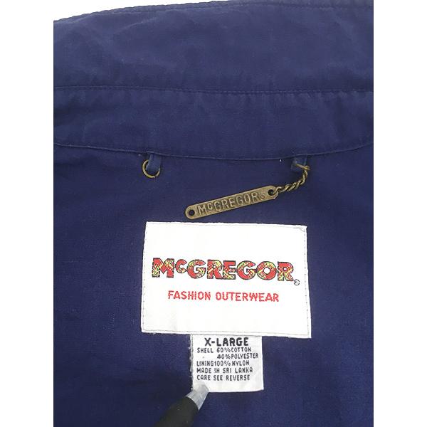 古着 90s McGREGOR チンスト 60/40 コットン スウィングトップ
