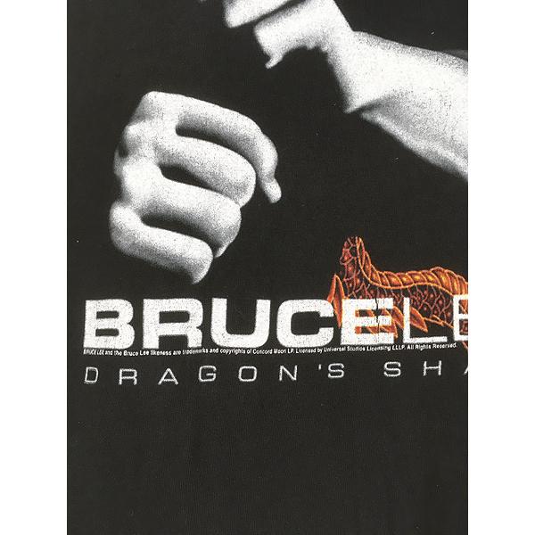 古着 00s Bruce Lee ブルース リー 「DRAGON'S SHADOW」 ドラゴン Tシャツ XL 古着 古着 00s Bruce Lee ブルース リー 「DRAGON'S SHADOW」 ドラゴン T