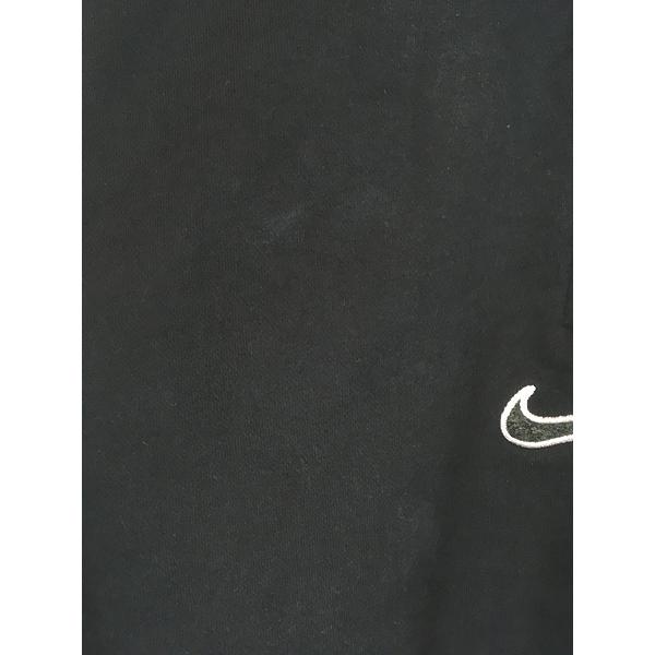 古着 90s NIKE ワンポイント パッチ ハーフジップ スウェット トレーナー L 古着 古着 90s NIKE ワンポイント パッチ ハーフジップ スウェット