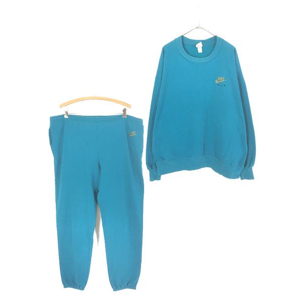 古着 90s USA製 NIKE AIR ロゴ スウォッシュ ワンポイント 刺しゅう