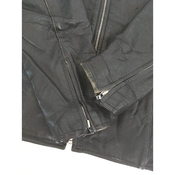 古着 80s Harley Davidson 本革 レザー シングル ライダース